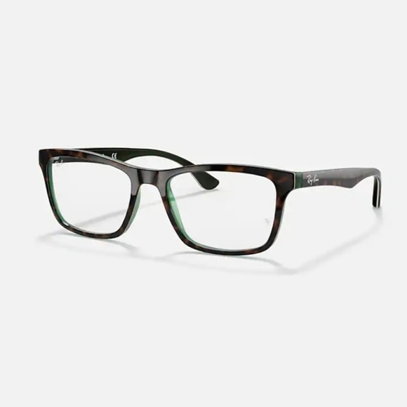 Ray Ban Optics Rb 5279 5974  Eyeglasses Frames Tortoise Green UNISEX - Picture 2 of 12